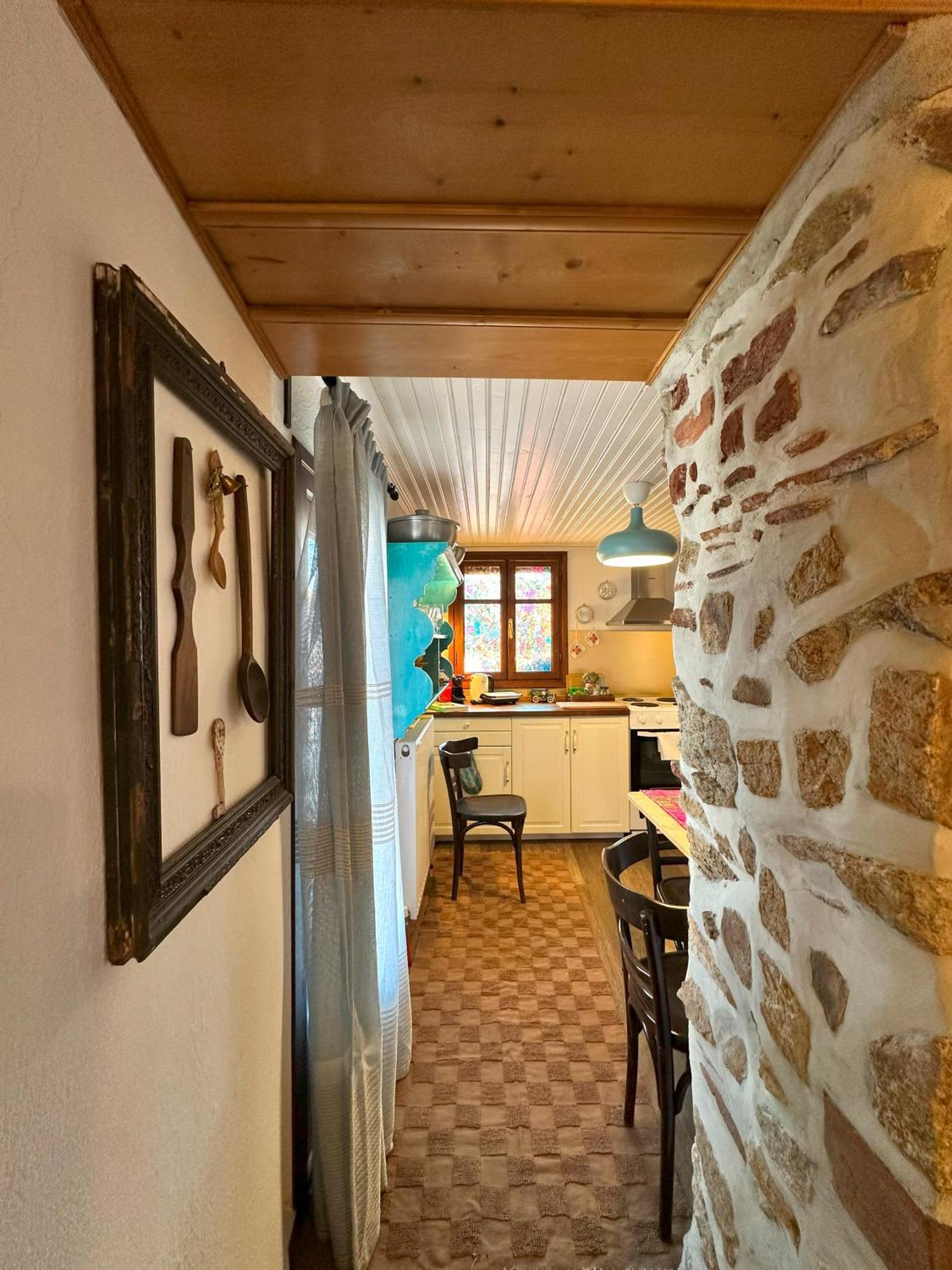 Villa Renovated Old Manor House With Yard Arnea Exterior foto