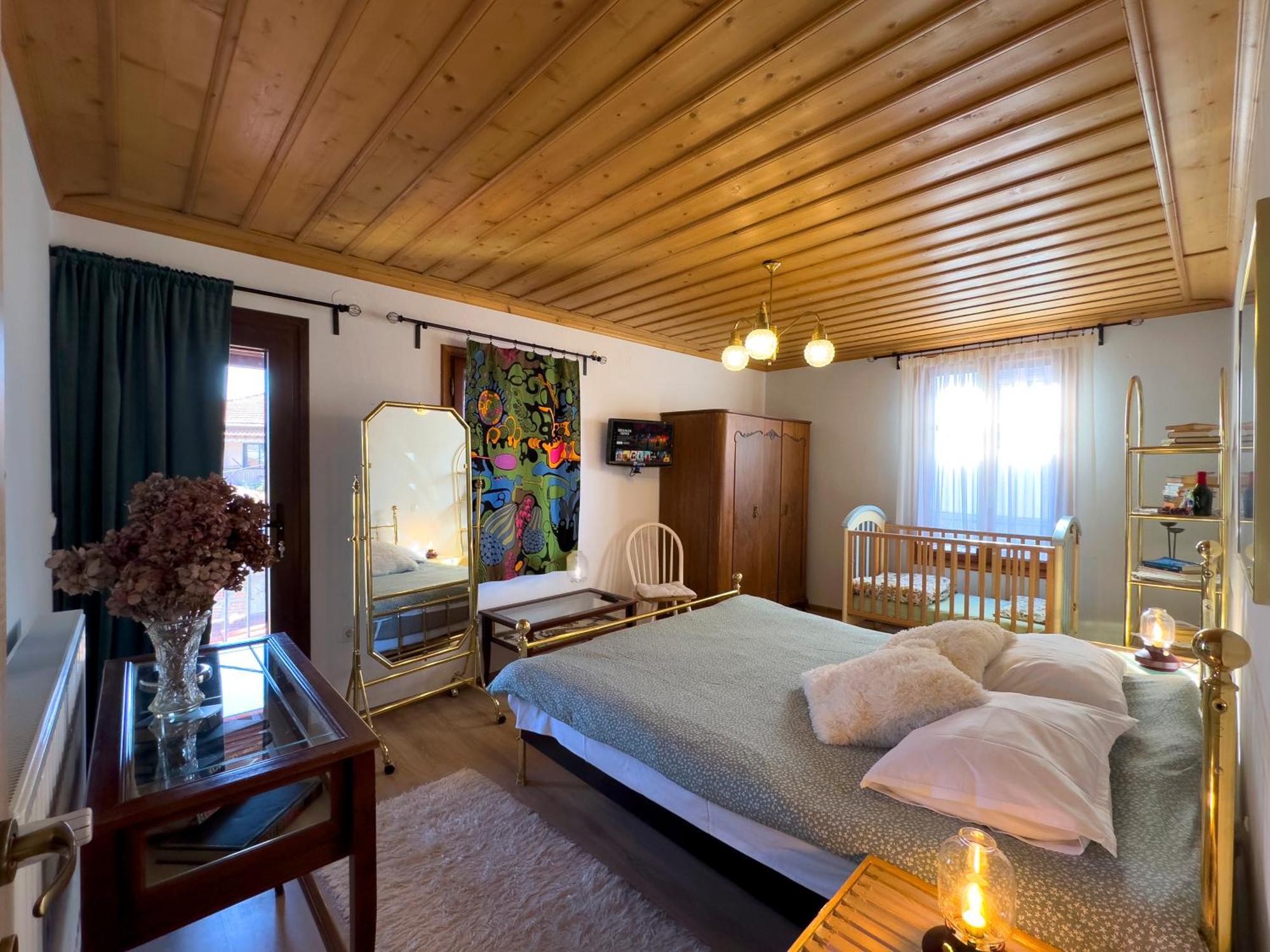 Villa Renovated Old Manor House With Yard Arnea Exterior foto